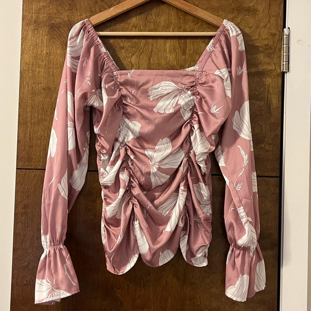 Long sleeve blouse